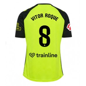 Real Betis Vitor Roque #8 Venkovní Dres 2024-25 Krátký Rukáv